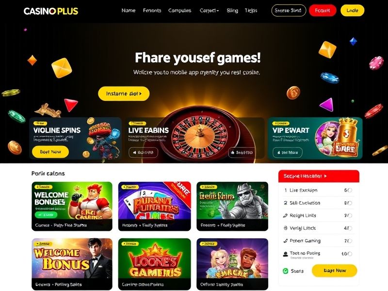 Explore Casino Plus App, the ultimate mobile gaming platform for real money casino games. Access exclusive bonuses, secure transactions, and a vast library of slots, poker, and table games anytime, anywhere.